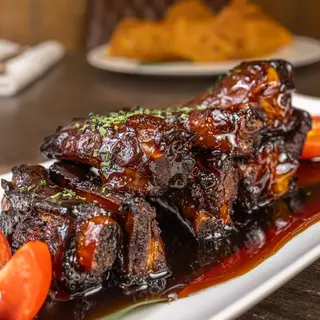 Costillas de cerdo laqueadas