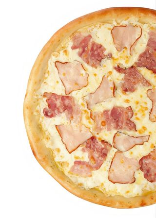 Pizza carbonera (36 cm.)