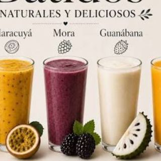 Zumos naturales con agua guanabana