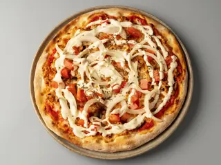Pizza familiar kebab. 40cm
