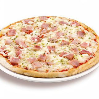 Pizza familiar 40cm Jamon i queso