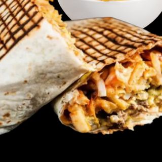 Taco kebab de pollo