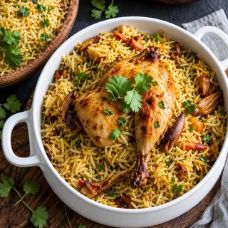 Arroz con pollo/Biryani