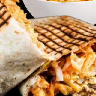 Taco kebab ternera