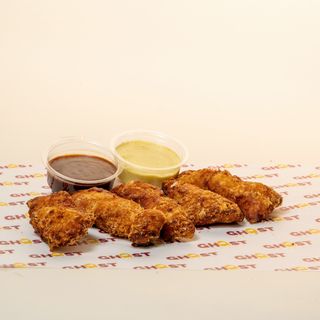 Tiras de pollo crujientes