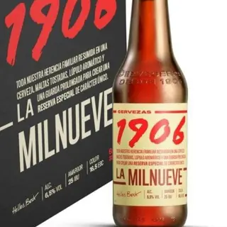 birra 1906 la Milnueve 0,33 cl