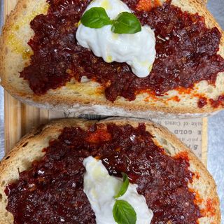 Bruschetta nduja