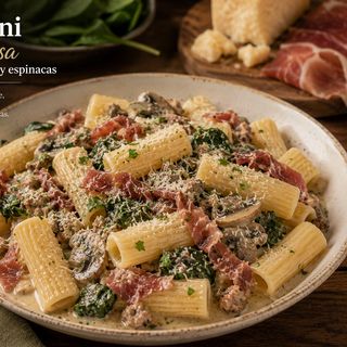 Rigatoni a la Piamontesa