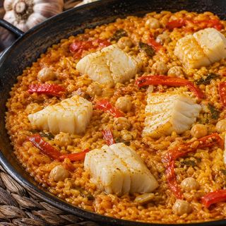 Paella de Bacalao
