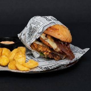 Doble de pollo crispy