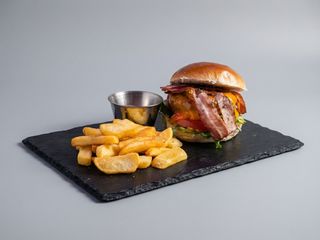 Hamburguesa de cerdo