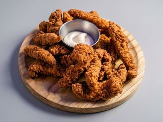 Tiras de pechuga de pollo estilo cajun