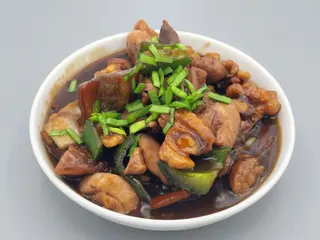 Pollo con nueces