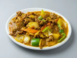 Ternera al curry picante