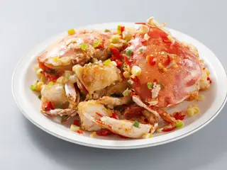 Cangrejo a la sal y pimienta
