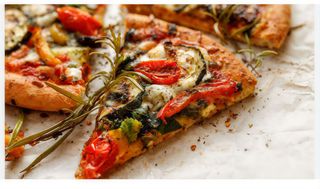 Pizza vegetal (30 cm.)