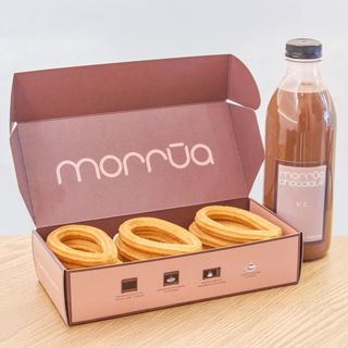 Pack churros (12 uds.) + chocolate (1/2 lt.)