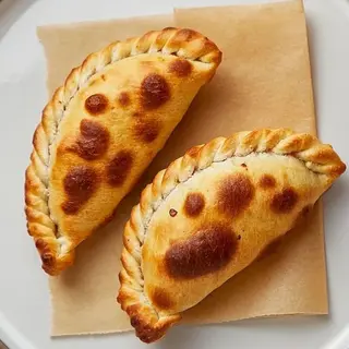 Empanadilla argentina de jamón y queso