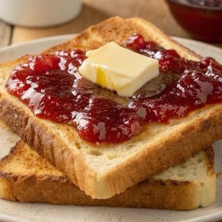 Mantequilla y mermelada