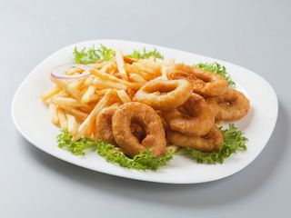 Plato de calamares (ración)