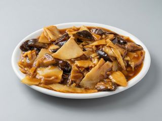 40. Bambú Y Setas Chinas Salteadas