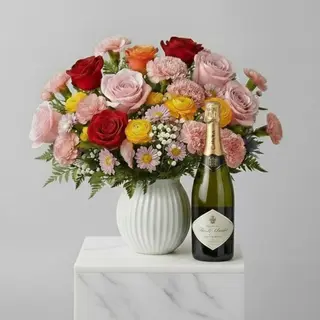 Ramo Con Cava L – Brinda Con Flores