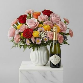 Ramo Con Cava L – Brinda Con Flores