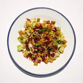 Ensalada de jamón y queso