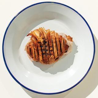 Croissant mixto a la plancha