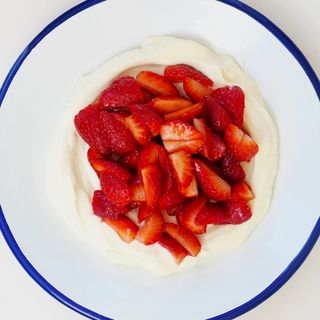 Fresas con nata