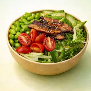 poke vegetal variada