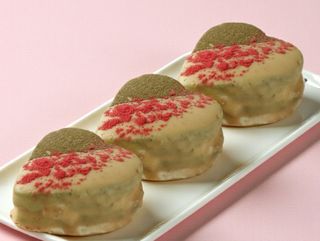 Alfajores de matcha