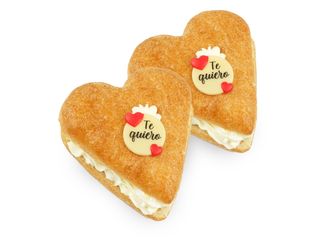 Mini Corazón nata (pack 2 uds.)