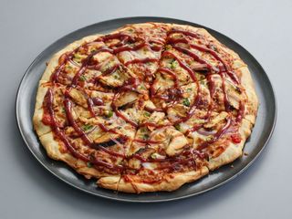 Pizza barbacoa pollo (M)