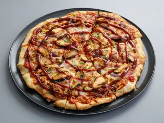 Pizza barbacoa pollo (L)