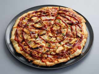 Pizza barbacoa pollo (L)