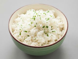 Plain rice