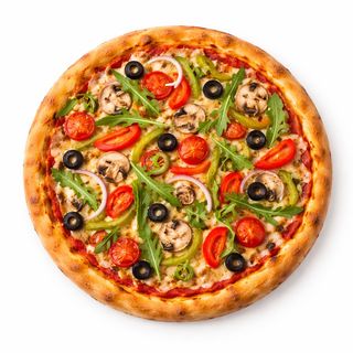 Pizza vegetal para 2 persona