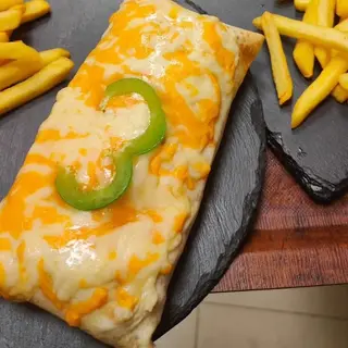 Taco tiras pollo de horno 