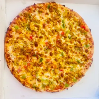 Pizza kebab mixto