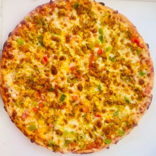 Pizza de kebab 2 personas