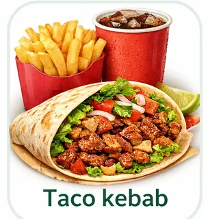 Taco vegetal menu