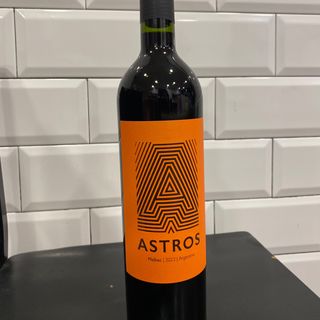 Vino Astros Tinto Malbec 2022  75 Cl.