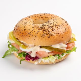 Bagel Salmón