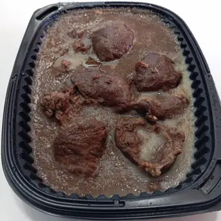 Carrillada lacada al vino tinto