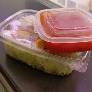 Ensalada de asadillo de pimientos
