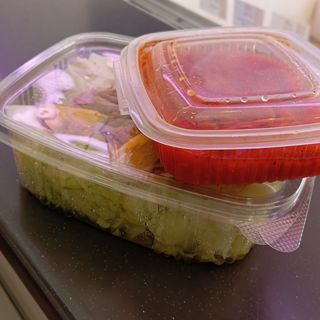 Ensalada de asadillo de pimientos