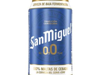 Cerveza sanmiguel sin alcohol