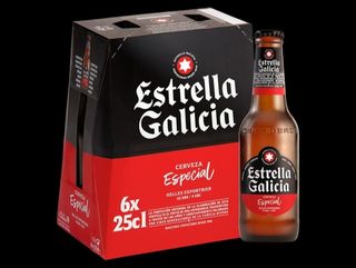 Cerveza estrella galicia 25cl