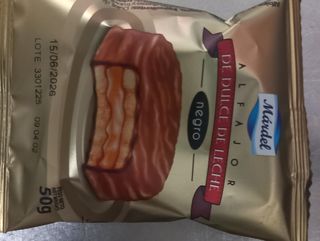 Alfajor chocolate negro